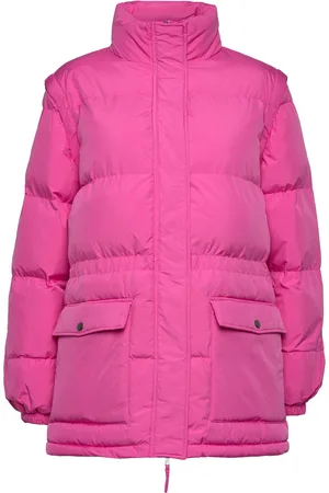 Noella Emilia Puffer Jacket Foret Jakke Pink