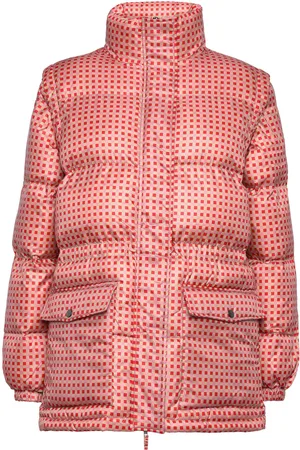 Noella Emilia Puffer Jacket Foret Jakke Multi/patterned