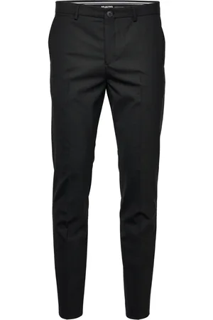 SELECTED Slhslim-Elon Trs Flex B Noos Bottoms Trousers Formal Black