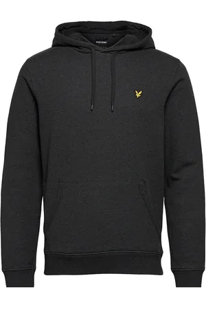 Lyle & Scott Pullover Hoodie Tops Sweatshirts & Hoodies Hoodies Black