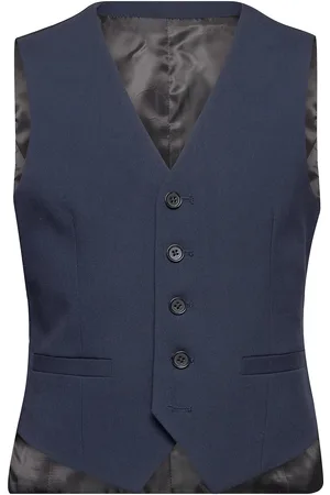 Grunt Kennet Waistcoat Tops Vests Navy