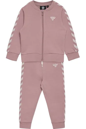 Hummel Hmlbille Tracksuit Sport Tracksuits Pink