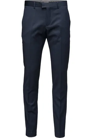 Matinique Las Bottoms Trousers Formal Navy
