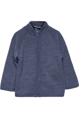 Smallstuff Cardigan Outerwear Fleece Outerwear Fleece Jackets Blue