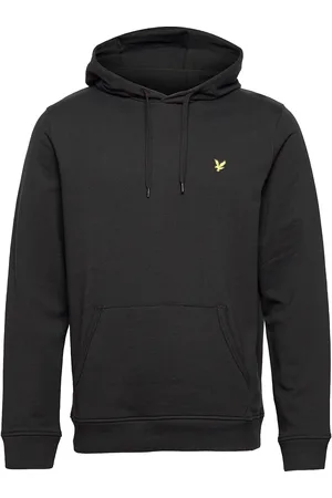 Lyle & Scott Pullover Hoodie Tops Sweatshirts & Hoodies Hoodies Black