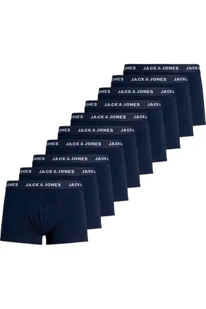 JACK & JONES Jacsolid Trunks 10 Packs Noos Boxershorts Navy Jack & J S