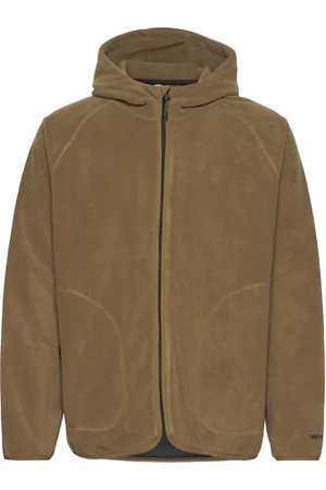 Tretorn Tech Fleece Hood M Tops Sweatshirts & Hoodies Fleeces & Midlayers Khaki Green