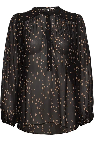 Second Female Mild Blouse Tops Blouses Long-sleeved Multi/patterned