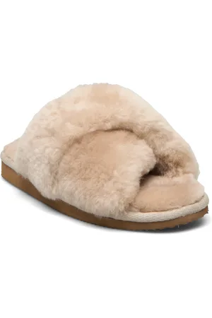 Shepherd Lovisa Slippers Hjemmesko Beige