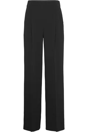 Andiata Kamille 3 Bottoms Trousers Wide Leg Black