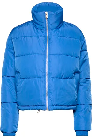 Coster Copenhagen Short Puffer Jacket Foret Jakke Blue