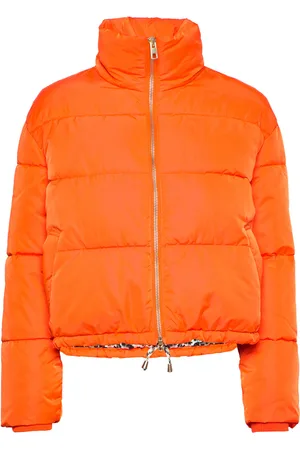 Coster Copenhagen Short Puffer Jacket Foret Jakke Orange