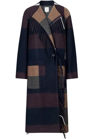 Second Female Essi Coat Outerwear Coats Winter Coats Multi/patterned