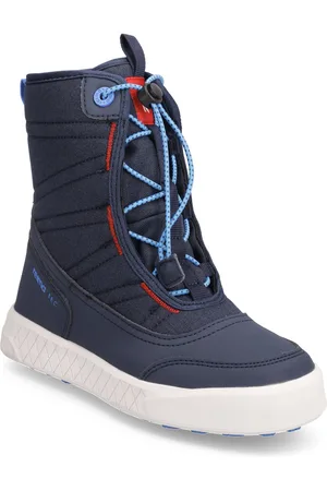 Reima Tec Winter Boots, Hankinen Vinterstøvler Med Snøre Navy