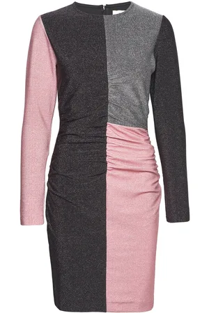 Mads Norgaard Glitter Stretch Dion Max Dress Knælang Kjole Multi/patterned