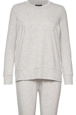 Decoy Bamboo Night Set Pyjamas Nattøj Grey