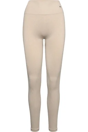 Drop Of Mindfulness Molly Tights Sport Running-training Tights Beige