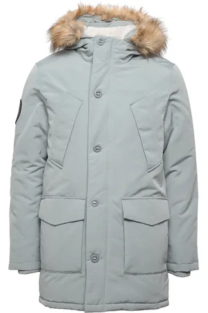 Superdry Vintage Everest Parka Parka Jakke Blue
