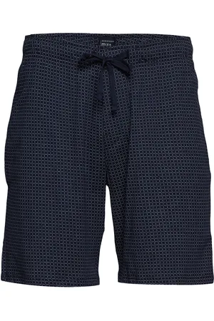 Schiesser Shorts Hyggebukser Blue