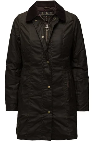 Barbour Belsay Outerwear Parka Coats Khaki Green