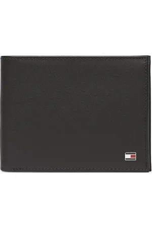 Tommy Hilfiger Eton Cc And Coin Pocket Accessories Wallets Classic Wallets Black