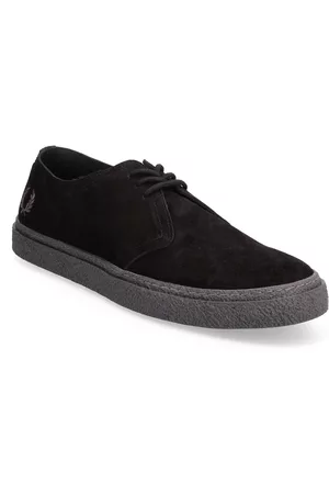 Fred Perry Linden Suede Low-top Sneakers Black