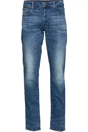 G-Star 3301 Regular Tapered Bottoms Jeans Tapered Blue