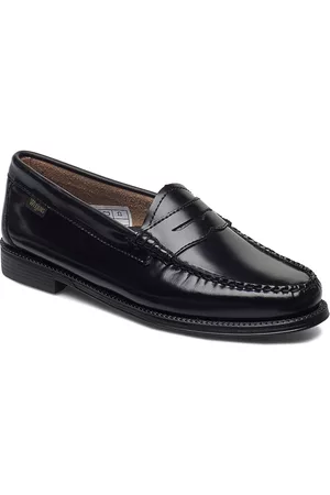 G.H. Bass Gh Weejun Ii Wmn Penny Loafers Flade Sko Black