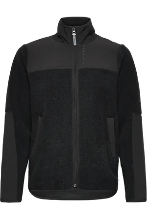 Röhnisch Phoebe Pile Jacket Sport Sweatshirts & Hoodies Fleeces & Midlayers Black