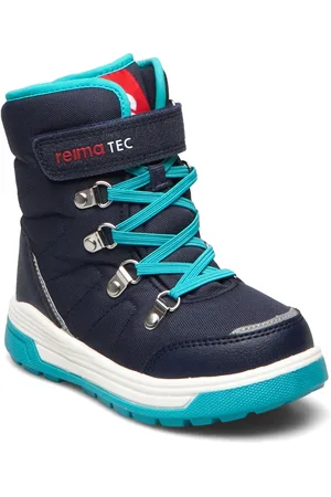 Reima Tec Winter Boots, Quicker Vinterstøvler Med Burrebånd Navy