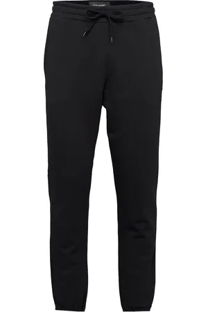 Lyle & Scott Slim Sweat Pant Bottoms Sweatpants Black