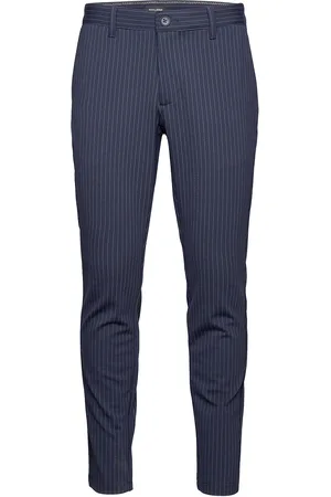 Only & Sons Onsmark Pant Stripe Gw 3727 Noos Bottoms Trousers Formal Navy