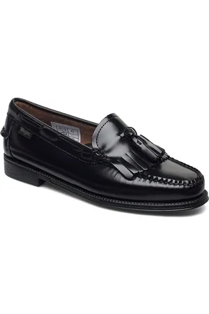 G.H. Bass Gh Weejun Ii Wmn Esther Kiltie Loafers Flade Sko Black