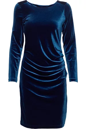 Kaffe Kelly Dress Kort Kjole Blue