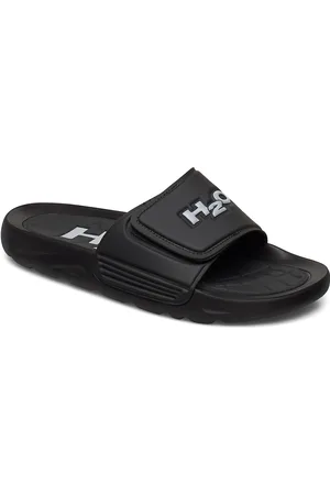 H2O Adjustable Bathshoe Shoes Summer Shoes Sandals Pool Sliders Black
