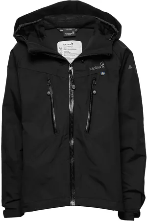 Isbjorn Of Sweden Monsune Hardshell Jacket Teens Sport Shell Clothing Shell Jacket Black