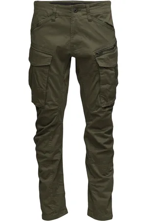 G-Star Rovic Zip 3D Regular Tapered Bottoms Trousers Cargo Pants Green