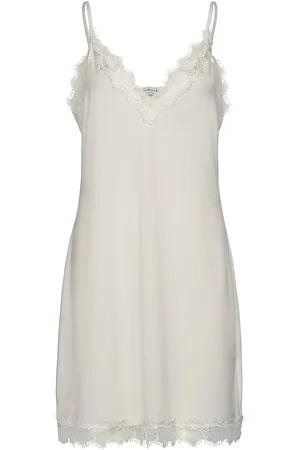 Rosemunde Strap Dress Bodies Slip Cream
