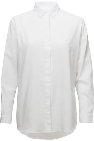Samsøe Samsøe Caico Shirt 2634 Tops Shirts Long-sleeved White
