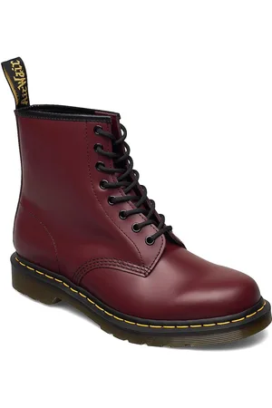 Dr. Martens 1460 Smooth Designers Boots Ankle Boots Laced Boots Red