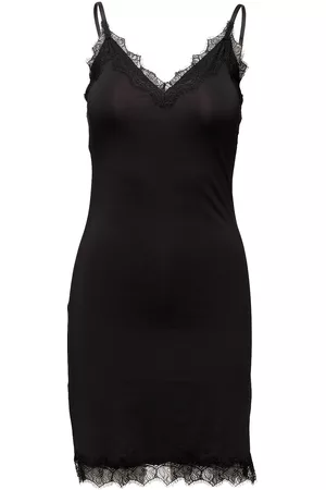 Rosemunde Strap Dress Bodies Slip Black