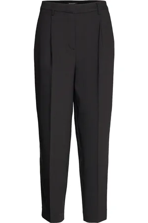 Bruuns Bazaar Cindysusbbdagny Pants Bottoms Trousers Suitpants Black