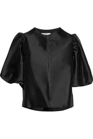 By Malina Cleo Blouse Designers Blouses Short-sleeved Black