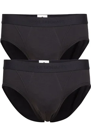 JBS of Denmark Jbs Of Dk Briefs 2-Pack Underbukser Y-front Briefs Black