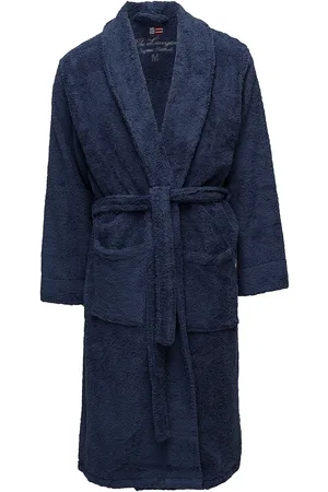 Lexington Lexington Original Bathrobe Morgenkåbe Blue