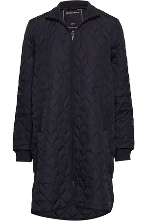 Ilse Jacobsen Padded Quilt Coat Quiltet Jakke Blue