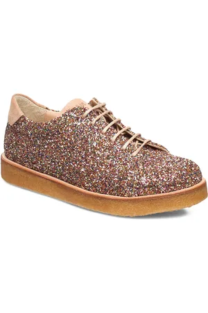 ANGULUS Shoes - Flat - With Lace Snøresko Flade Pink