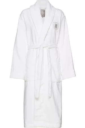 Lexington Hotel Velour Robe Morgenkåbe White