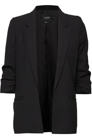 Soaked in Luxury Slshirley Blazer Blazers Single Breasted Blazers Black