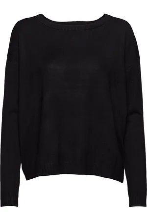 Minus Elne Strik Pullover Tops Knitwear Jumpers Black